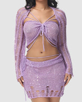 Neues Olagolor Elven Strickrock-Set